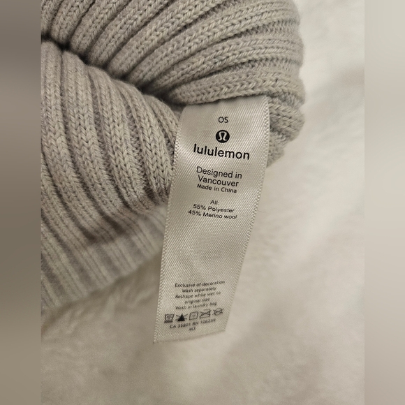 Lululemon From The Top Beanie - Gray - Picture 6 of 7